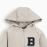 Костюм: толстовка и брюки Крошка Я Street style, бежевый, рост 62-68 см