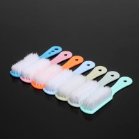 Щётка для овощей и фруктов с ручкой Доляна, 17×3.3×2 см, МИКС