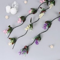 Декор ветка "Ромашки" 150 см, (цена за 1шт) микс