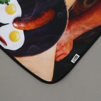 Фартук кухонный «Люблю жарить», полноцветный