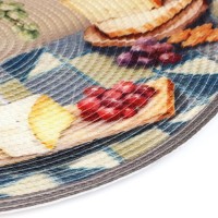 Салфетка сервировочная, плейсмат Дорого внимание «Прованс», d=38 см