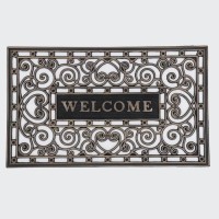Коврик придверный Welcome, 45×75 см