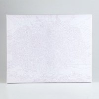 Картина по номерам на холсте с подрамником «Большой букет пионов», 40 х 50 см