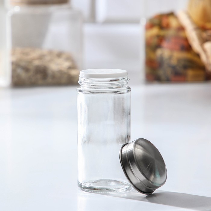 Емкость для специй «Блеск», 100 мл, 4,3×4,3×9,5 см