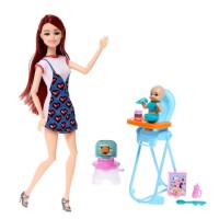 Кукла-модель шарнирная «Анна» с малышом и аксессуарами, МИКС