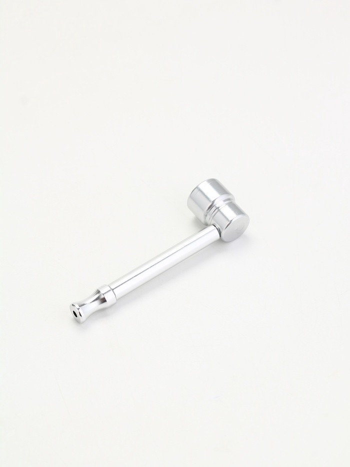 Трубка для курения из металла, 8.7 х 2,5 см