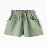 Шорты из муслина для девочек KAFTAN, рост 140 см, зелёные
