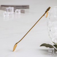 Ложка барная Magistro «Котик», 20×3,3×1,5 см, цвет серебряный