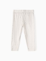 Легинсы (лосины) детские KAFTAN «Сердечки», размер 34 (122-128 см), бежевые