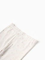 Легинсы (лосины) детские KAFTAN «Сердечки», размер 34 (122-128 см), бежевые