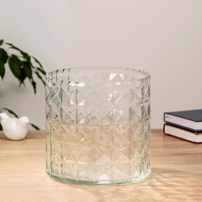 Ваза "Эмилия-1" 19,5х19,5 см V=4,7л