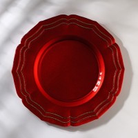 Блюдо «Элис», d=32 см, цвет золотой