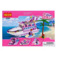 Конструктор «Девчонки: прогулка на катере», 318 деталей