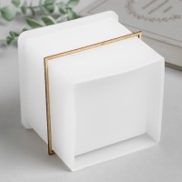 Молд силикон "Подсвечник квадратный" 10х9,4х8,7 см