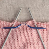 Набор вспомогательных спиц для вязания, алюминий, 9/10/12 см, 3 шт, цвет МИКС