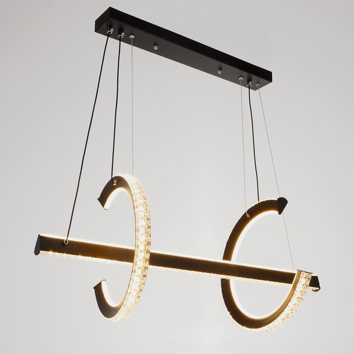 Светильник BayerLux 1640/3 LED 160Вт 3000-6000К черный 73х26х129 см