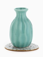 Ваза для цветов декоративная «Для уюта» с подставкой, 8×7×6 см