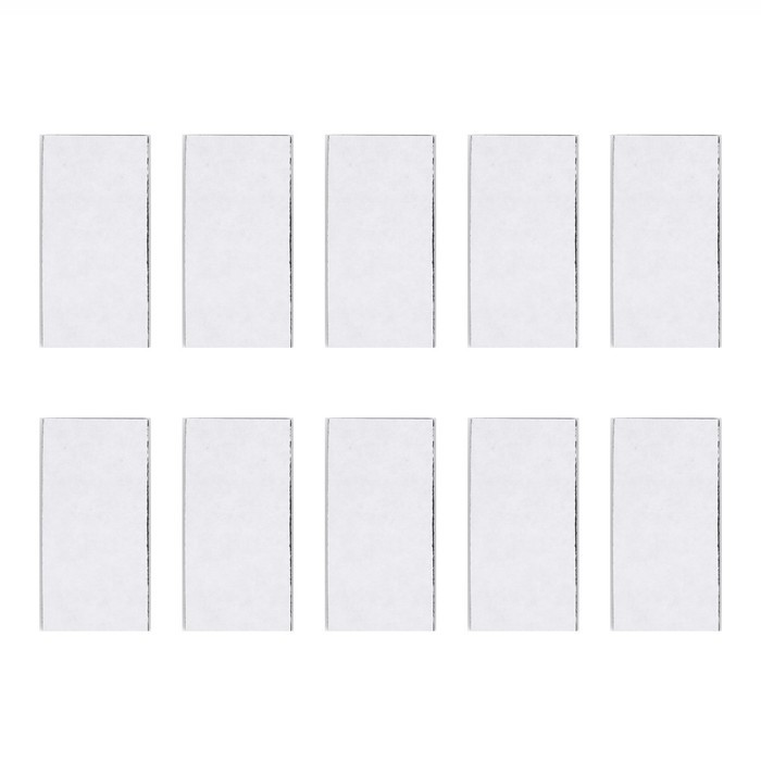 Магнит на клеевой основе «Прямоугольник» 4 × 2 см, набор 10 шт.