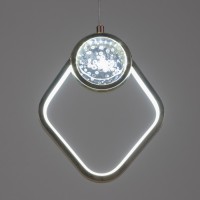 Светильник BayerLux "Антел треугольник" LED 30Вт 6000К золото 20х26х100 см