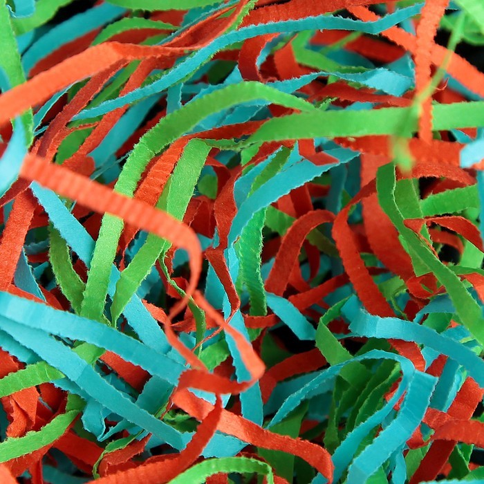 Наполнитель бумажный для подарков «Радость», МИКС, 50 г