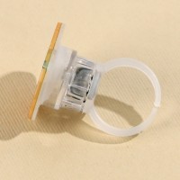 Кольцо детское с огоньком на Хэллоуин «Тыква», безразмерное