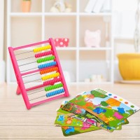 Счёты с обучающими карточками «Найди и посчитай», МИКС