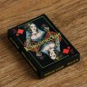 Карты игральные "Классические", 36 шт, карта 7.5 х 5 см, 230 гр/м2, черные Карты игральные "Классические", 36 шт, карта 7.5 х 5 см, 230 гр/м2, черные