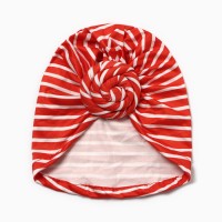 Шапка для девочки «Крошка Я. Полоска», размер 48, красная
