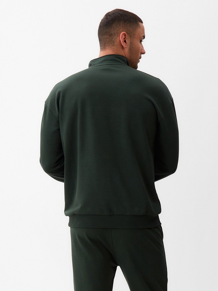 Джемпер мужской MINAKU: Casual Collection MAN, размер 48, хаки