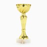 Кубок 162, наградная фигура, золото, подставка камень, 17.8×7×5 см