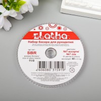 Набор бисера для рукоделия "Zlatka №7" 6 цветов, 11/0, металлик