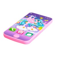 Музыкальный детский телефон «Волшебная пони», звук, цвета МИКС