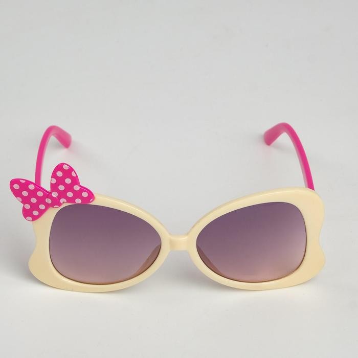 Очки солнцезащитные детские OneSun, uv 400, 13×13.5×6.2 см, линза 4.1×4.4 см, микс