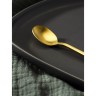 Ложка чайная Magistro «Оску стандарт», h=15 см, цвет золотой