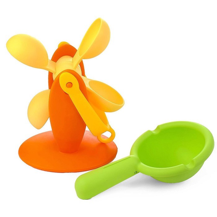 Набор для купания мягкий №6: водное колесо, ковш, МИКС Набор для купания мягкий №6: водное колесо, ковш, МИКС