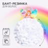 Бант для волос, ВИНКС, с розочкой и лентой, 11 см Бант для волос, ВИНКС, с розочкой и лентой, 11 см