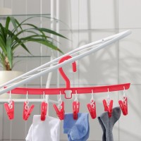 Сушилка для белья подвесная Доляна, 8 прищепок, 29 см, МИКС