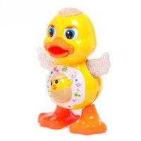 Игрушка «Утка», работает от батареек, танцует, световые и звуковые эффекты