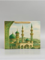 Пакет подарочный, упаковка на Рамадан «Священный праздник», L 31×40×11.5 см