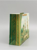 Пакет подарочный, упаковка на Рамадан «Священный праздник», L 31×40×11.5 см