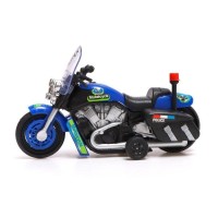 Мотоцикл инерционный «Полиция», цвета МИКС