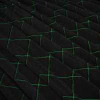 Плед с рукавами светящийся в темноте Этель "Ромбы" 150*200, 100% п/э 220 гр/м2