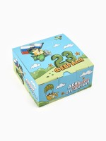 Подарочная коробка, упаковка «23 февраля», кот, 15×15×7 см