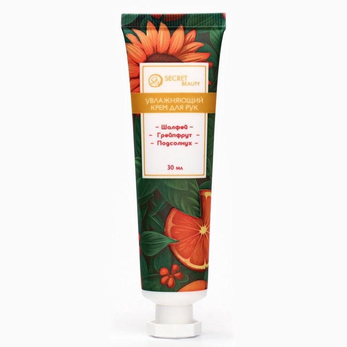 Крем для рук «Подсолнух, шалфей, грейпфрут» увлажняющий, 30 мл МИКС Крем для рук «Подсолнух, шалфей, грейпфрут» увлажняющий, 30 мл МИКС