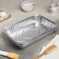 Набор форм для выпечки из фольги, 26,5×19×5 см, 10 шт