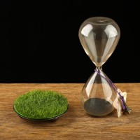 Песочные часы "Елисейские поля", магнитные, сувенирные, 8 х 16 см