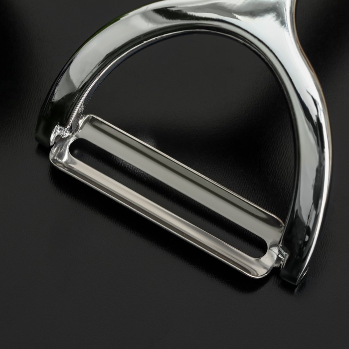 Овощечистка горизонтальная Доляна Shapes, нержавеющая сталь