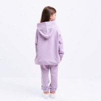 Костюм детский (худи, брюки) MINAKU, лавандовый, рост 116 см
