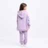 Костюм детский (худи, брюки) MINAKU, лавандовый, рост 116 см