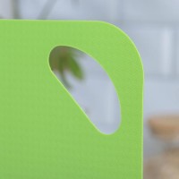 Доска разделочная противоскользящая гибкая Доляна, 29×19 см, цвет МИКС